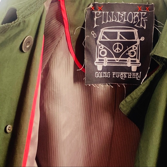 Filllmore Studio California Short Trench Coat - Picture 5 of 8